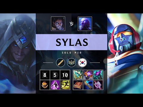Sylas Mid vs Ryze - KR Challenger Patch 25.08