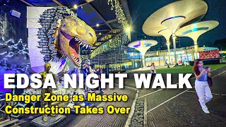 Night Walk on EDSA | From Quezon Ave to North Ave, Quezon City