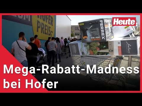 Mega-Rabatt-Madness bei Hofer