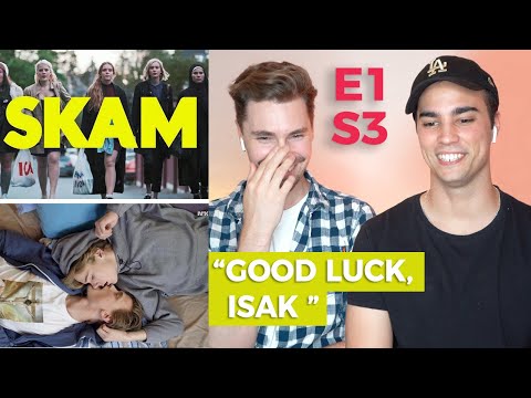 SKAM S3 E1 GOOD LUCK, ISAK |GAY GUYS REACT | Corey Schultz