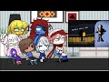 Undertale react's OMEGA Papyrus and Frisk run