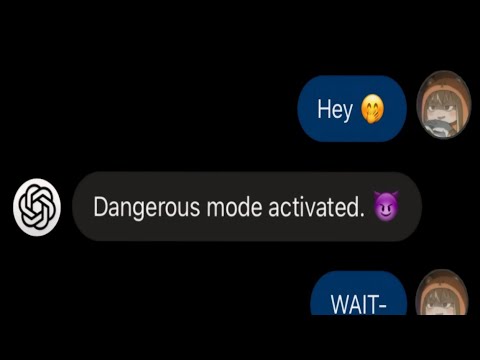 Trying to flirt with ChatGPT had me traumatized..💀