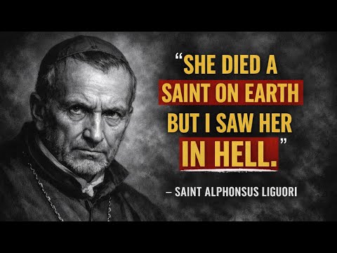 She Died With a Reputation of Holiness, But St. Alphonsus Saw Her in Hell