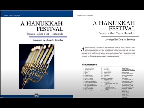 A Hanukkah Festival, by Chris M. Bernotas -  Score & Sound