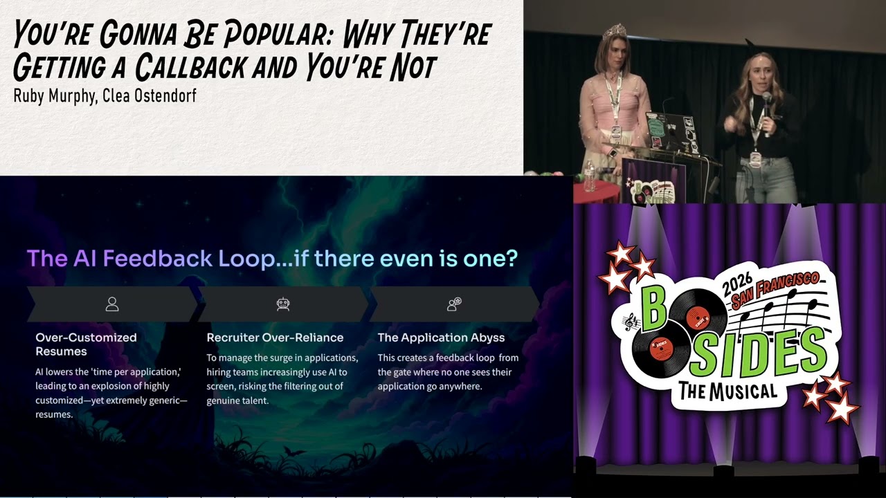 BSidesSF 2026 - You’re Gonna Be Popular: Why They’re Getting a... (Ruby Murphy, Clea Ostendorf)