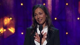 Susanna Hoffs Inducts The Zombies at the 2019 Rock &amp; Roll Hall of Fame Induction Ceremony