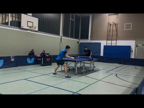 Nico Grohmann vs. Taha Mert Kilicoglu | Tischtennis Hessenliga Nord-Mitte