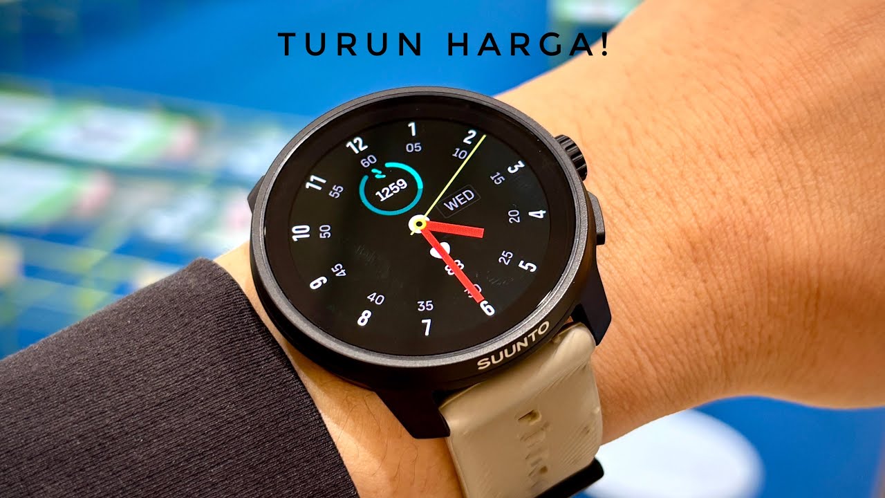 COMPARE SMARTWATCH KECIL GPS TERBAIK YANG TURUN HARGA! SUUNTO RACE S