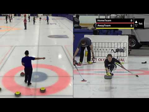 Read 'em and Sweep vs. Ice Queens - Monday Night Curling at the Oval - Oct. 11