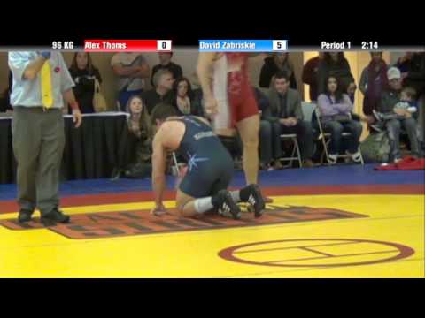 FS 96 KG   Alex Thomas vs David Zabriskie