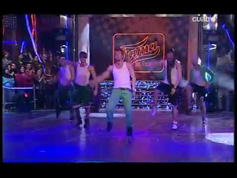 Examen coreógrafos, grupo de Javi: Wiki, Diego, Albert y Jonathan.