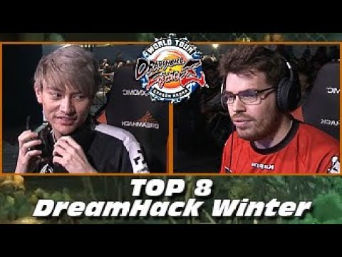 DBFZ - DreamHack Winter - TOP 8 - feat. Noka, Leffen, Skyll