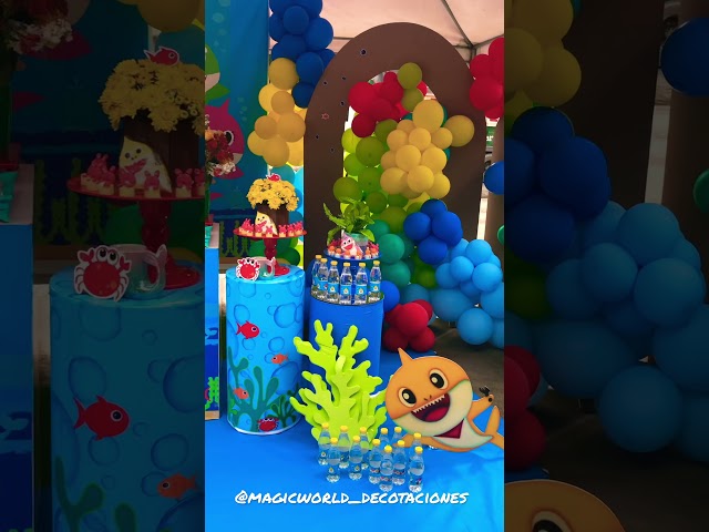 Vídeo relacionado con Globos de Tiburón, 6 Piezas Globo de Aluminio Animales Marinos Balones de Aniversario Tiburon Lindo Globos Niños para Temática de Animales Marinos, Fiesta de Regalo, Accesorios de Fotografía