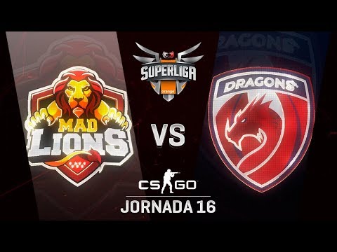 MAD LIONS E.C. VS DRAGONS E.C. - MAPA 1 - SUPERLIGA ORANGE - #SUPERLIGAORANGECSGO16