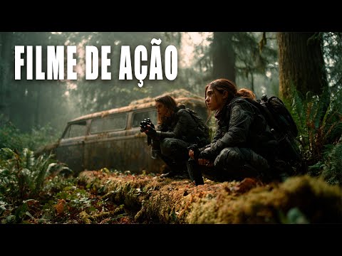 Uma ex-mercenária e uma policial se uniram para enfrentar a máfia | Filme De Ação Completo 🎥🔥