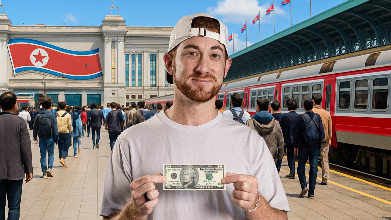 What Can $10 Get in NORTH KOREA? (Bizarre Place)
