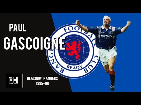 Paul Gascoigne ● Goals and Skills ● Glasgow Rangers