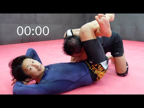 RIZIN.28で話題の三角絞めをやってみた【J太郎を絞め落とす】