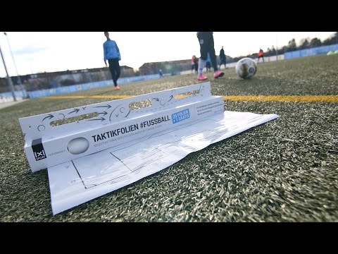 ⚽ 1x1SPORT Trainerhilfen - Taktikfolie #FUSSBALL und Playbook für Fußballtrainer