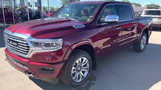 Delmonico Red Pearl Ram Longhorn Crew with Rambox & Hemi
