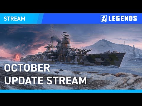 [EN] October Update Stream - World of Warships: Legends