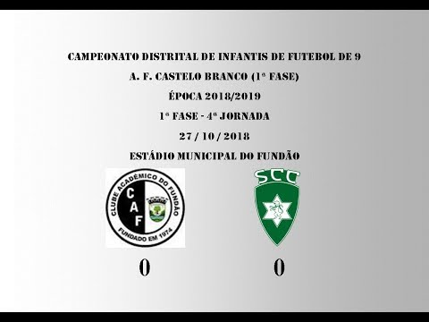 20181027 - Fut 9 - 1ª Fase - 4ª Jornada - CAF vs SCC Resumo