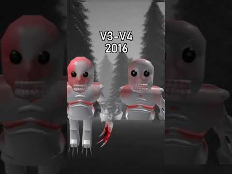 All Versions of The Rake Beta Roblox #horror #roblox #robloxhorror