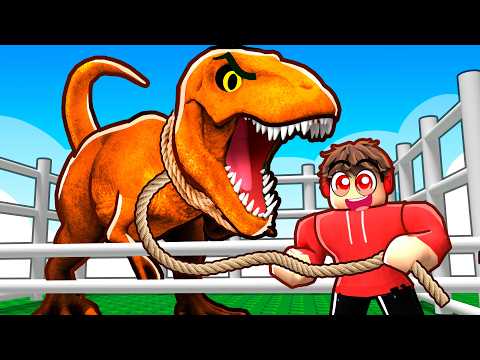I Opened a DINOSAUR ZOO in Roblox..