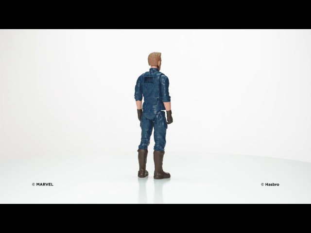Vídeo relacionado con Marvel Studios Avengers Titan Hero Series - Figura de 30 cm del Capitán América - Incluye alas - Edad: 4 años en adelante
