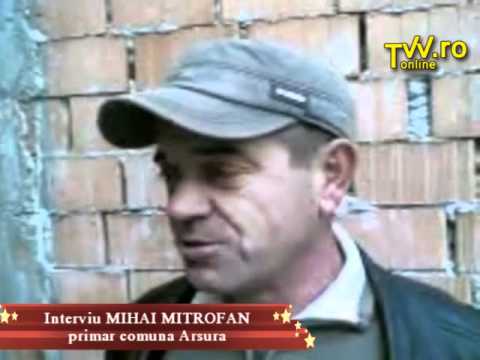 intreviu Mihai Mitrofan   primar Arsura
