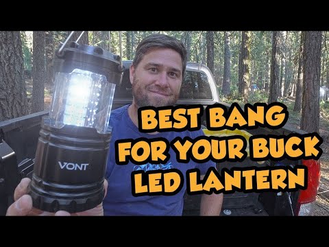 Super Bright and Long Lasting Lantern | VONT LED Camping Lantern