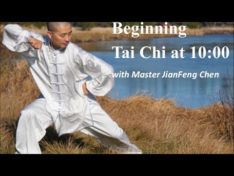 Beginning Tai Chi at 10:00am (PDT) Sat. October 17th w/Master Chen