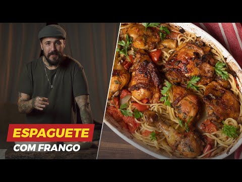 MACARRONADA COM FRANGO ASSADO | Temporada de inverno | Léo Abreu