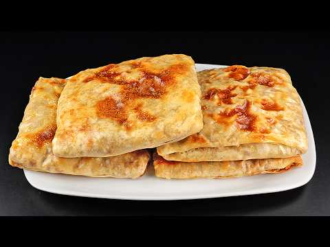 🔥😱 God, how delicious! Perfect Turkish flatbread with meat! Nobody Believes But It REALLY WORKS!