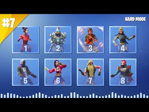 ADIVINA EL BAILE DE FORTNITE POR SU MUSICA - PARTE #7 - MODO DIFICIL | tusadivi