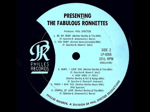 Ronettes - YOU BABY  (Gold Star Studio)  (1964)