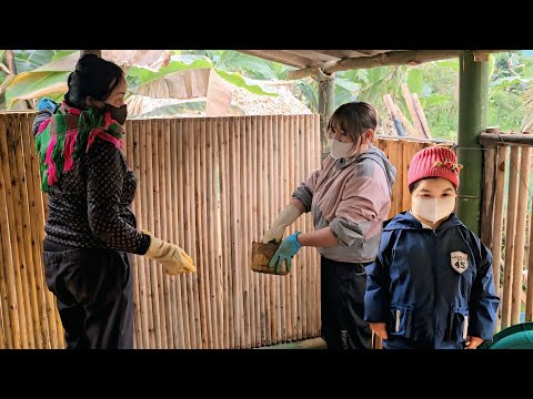 Upon hearing that Thu's house had burned down, Mrs. Thuy came to visit and help Thu.