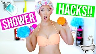DIY Life Hacks for the Shower Everyone MUST Know!! Alisha Marie by Alisha Marie