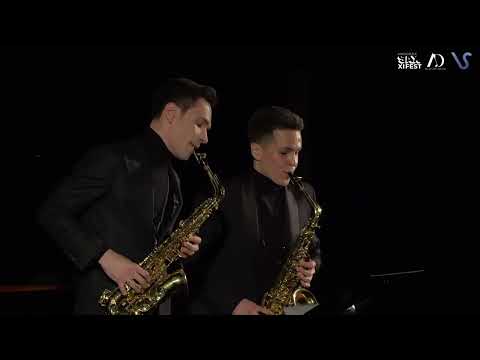 ANDORRA SAXFEST 2024: Valentin Kovalev & Mikhail Kazakov play Slap me, Barry Cockcroft