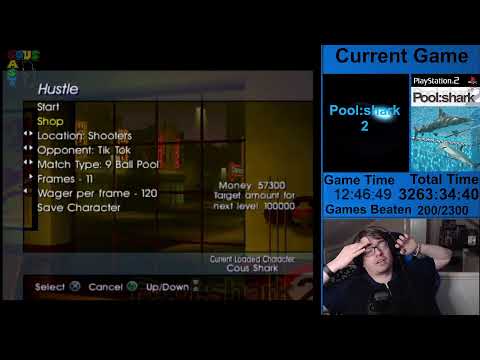 Beating Every PS2 Game - Pool:shark 2 - Game 201