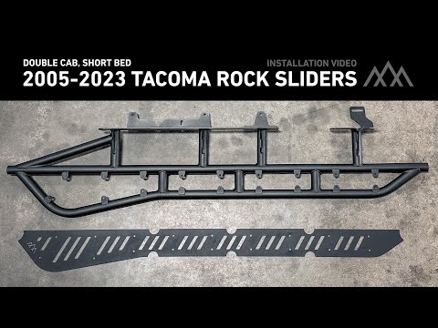 [2005-2023] Toyota Tacoma Rock Sliders - Installation