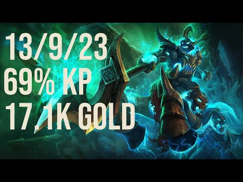 데아시두스이어링 Hecarim Jungle vs Rumble KR 11.15 Challenger Replay