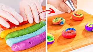 Colorful Dough Figures And Yummy Pastries From a Real Chef