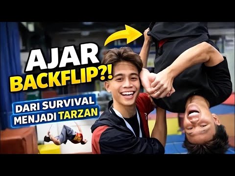 LEPAS CHALLANGE ISA ISARB, AKU AJAR AIDIL JADI TARZAN !!!