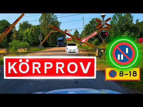 UPPKÖRNING BIL - [GODKÄNT KÖRPROV] (Häng med i bilen på körning prov) #uppkörning #körkort #körprov