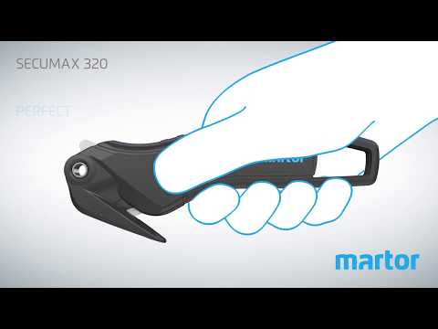 Safety knife MARTOR SECUMAX 320 Product Video GB