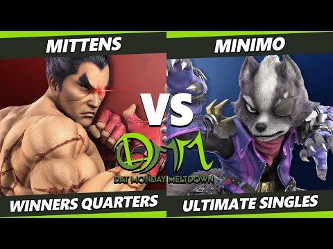 DAT Monday Meltdown 228 Winners Quarters - Mittens (Kazuya) Vs. MiniMo (Wolf) SSBU Ultimate
