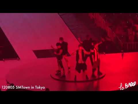 FANCAM 120805 SMTown Tokyo SHINee feat  EXO Luhan   Lucifer