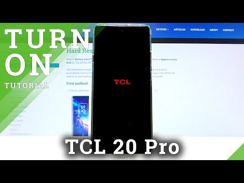 How to Switch On TCL 20 Pro 5G?