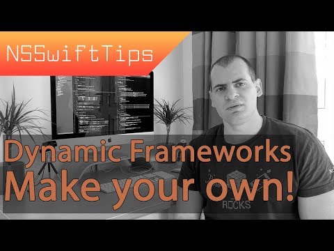 NSSwiftTips No: 2 - Modularized code with Dynamic Frameworks